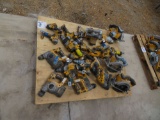 Pallet- Misc DeWalt power tools -w/4 batteries