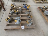 Pallet- Misc DeWalt power tools -w/4 batteries
