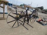 Ginormous metal bike