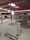 (2) Metal cabinets