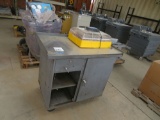 Rolling metal tool box, Ovationex incubation specialist