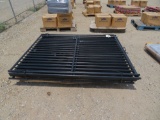 (7) pieces metal fence