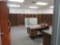 Library Room- 64' Bookshelving, Desk 5 File Cabinets, 2 Large Table 1 Plastic Table