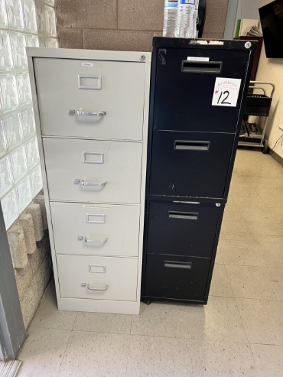 2 Tall File Cabinets