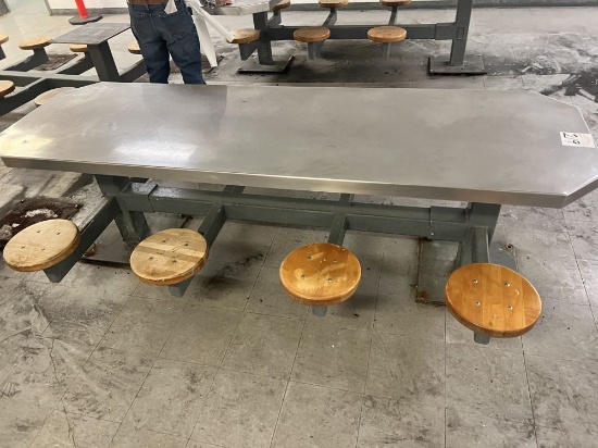 Cafeteria 8 Seat Table