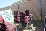 Pallet-  Stack of chairs (19)