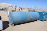 Above ground tank for flammable liquid