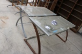 (2) Glass Table