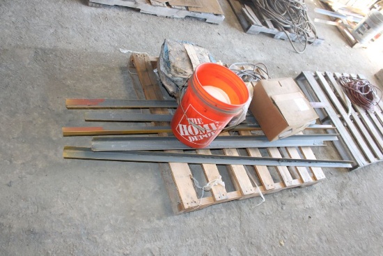 Angle Iron, Ty-Vey Suits, Rope, Ext Cord Bucket
