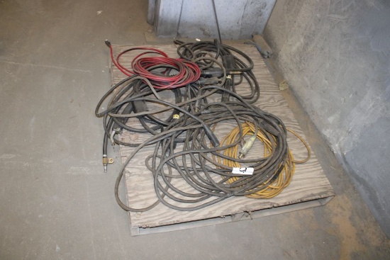 Welding Leads, Wire Feed Gun, (2) Ext Cords