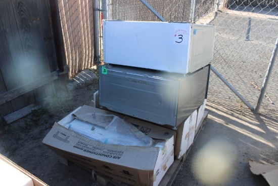 Washer/Dryer Pedestal (2), Air Conditioner, Misc