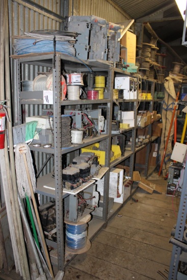 Shelves w/ MCC Buckets and Wire Fuses