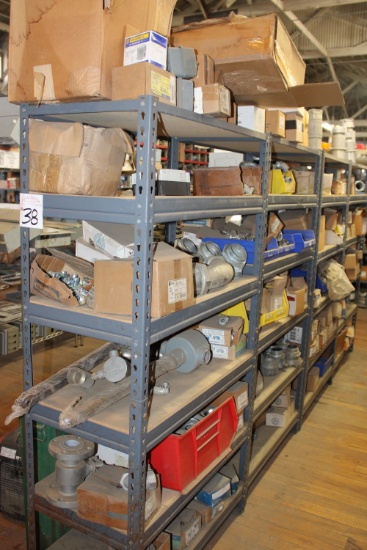 1 Steel Shelf w/Appleton Fittings, Strobe Lights , Crouse Hinds Plugs, Recepticals, Liquid Tightener