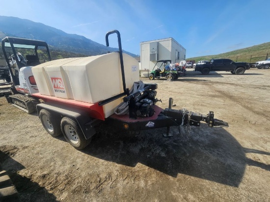2017 Multiquip Water Trailer w/Poly Tank Doc Fee