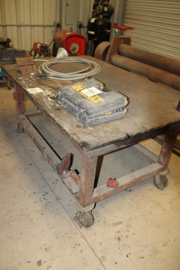 4'x6' 3/4" Steel Welding Table