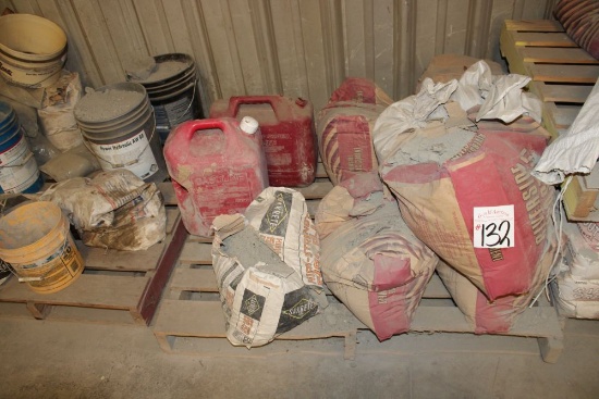 Broken Cement Bags & Contents of Pallet