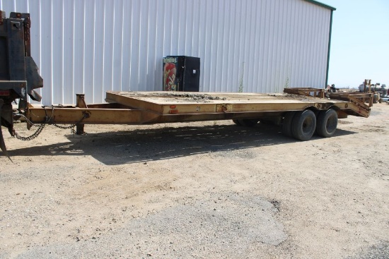1990 Tommy 2 Axle Tandem Ramp Trailer