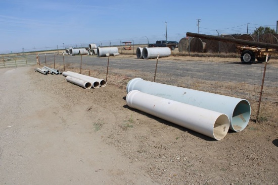 3-Lots PVC Pipe 6" to 24"