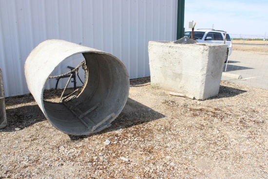 Steel 48" Round Mold, Steel 1 Square Mold