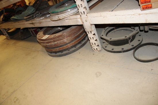 (7)- Steel Round Spacers 30"