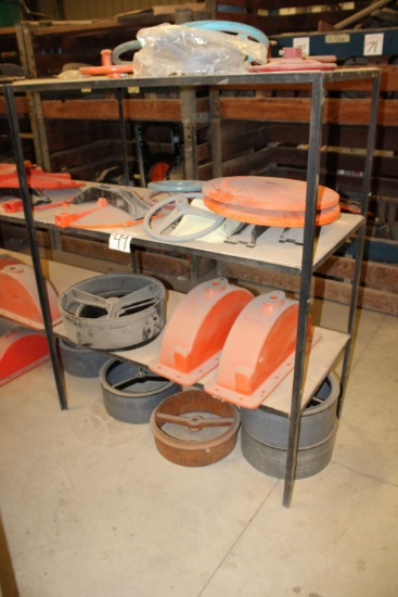 1/2 Shelf w/ Fresno Valve Parts & Shelf
