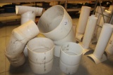 (1) - Lot PVC Large Fittings 8