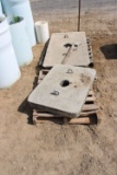 2 Square Cement Lids