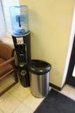 Water Dispenser & Trash Container