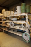 (1) Metal Rack of Steel Fittings & Gaskets