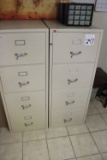 2- 4 Drawer Fire Proof Safes