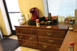 6' Dresser, Coffee Machine