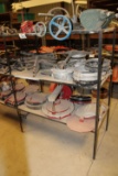 (1) Metal Rack Waterman Valves & Misc