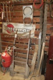 Hand Cart & Misc on Bin