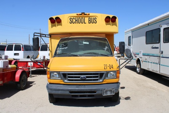 2004 Ford 24 Passenger Bus Diesel