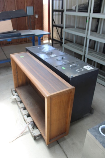 Filing Cabinets, Bookcase