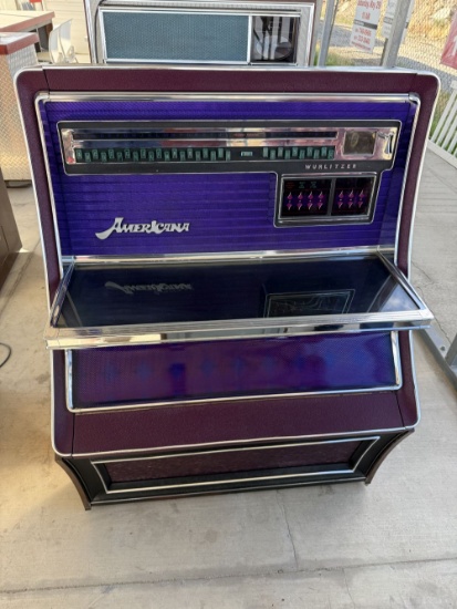 Wurlitzer Americana w/Song Plates *Couldn't Plug in Model#3800 S/N-825301