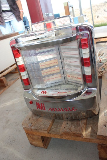 Ami Music Table Model Jutebox Selector w/Song Plates