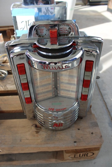 Ami Music Table Model Jutebox Selector w/Song Plates