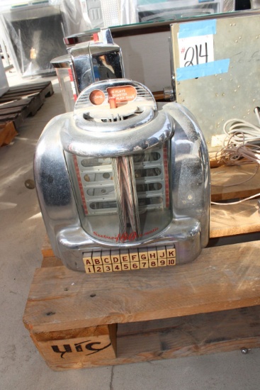 Seeking Wall O Matic Table Model Jutebox Selector