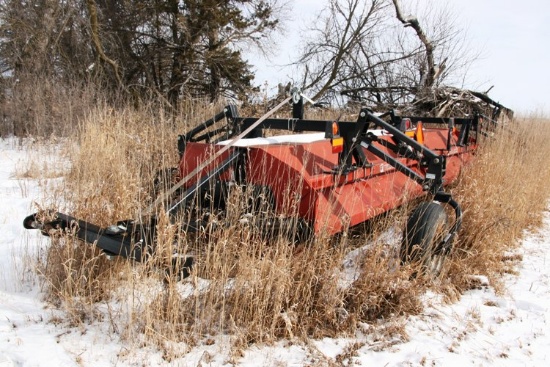 Wilrich 20’ 3pt. corn stalk shredder