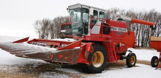 MF 760 combine SN 1746-10448