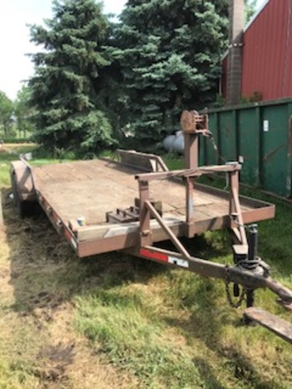 DCT 120HD 7'22' Flatbed Trailer