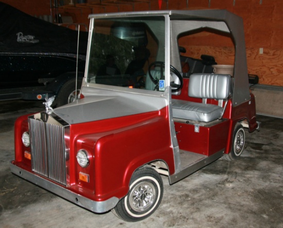 Royal Ride Rolls Royce Style Body Elec. Golf Cart