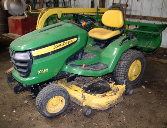 JD X534 All Wheel Steer Lawn Tractor