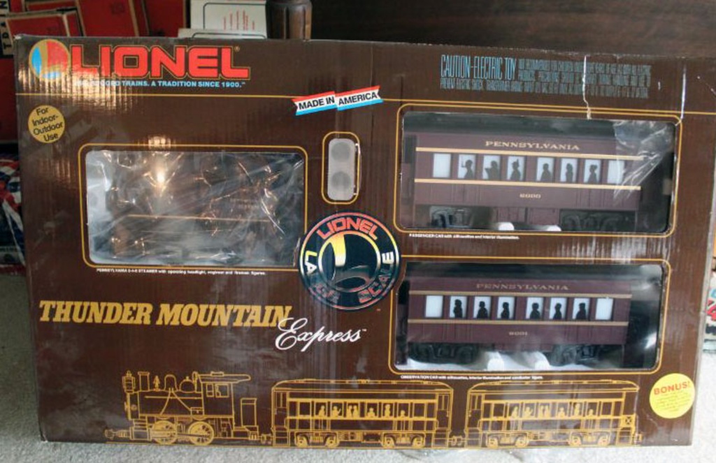 lionel thunder mountain express