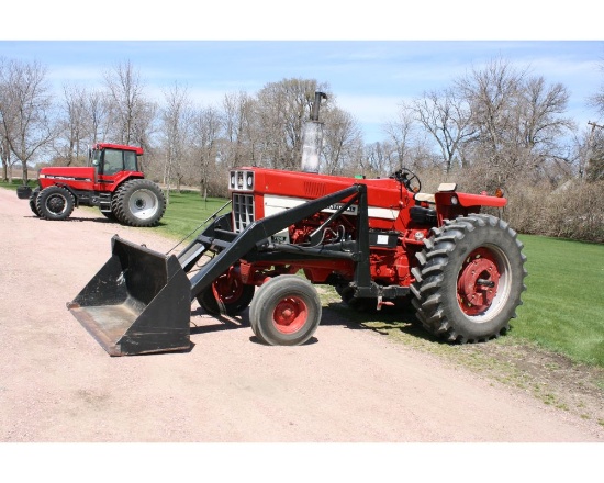IH 766 Dsl. Tractor w/Exc. Paint - 2nd Owner - $9,474.00 on Eng. OH in 2018