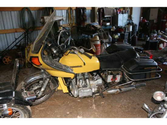 1984 Honda Goldwing GL 1000 Motorcycle- 12,146 Miles