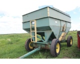 J&M 350 Bu. Gravity Wagon w/HD Gear & Truck Tires