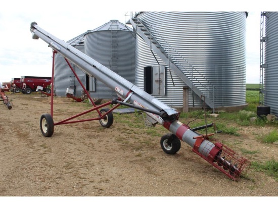 Hutchinson 10”x31’ Auger w/Side PTO & Dolly Wheel  – Exc. Cond.