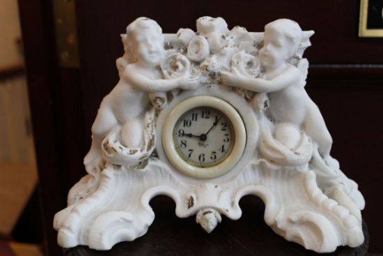 Soapstone Clock